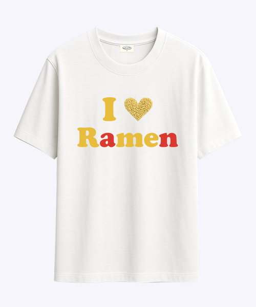 러브포맷 아이러브 라면 티셔츠