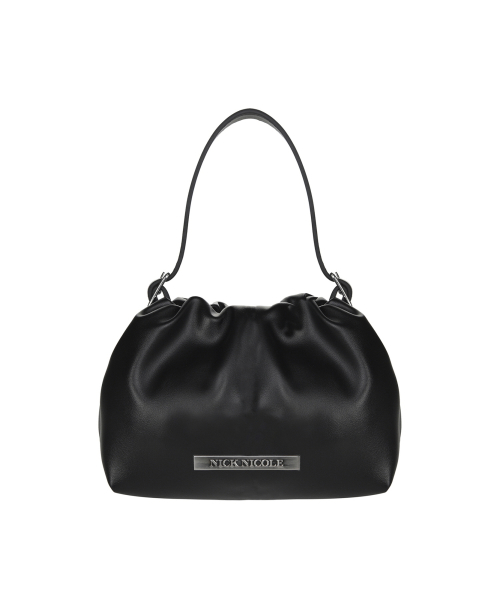 STRAP TWO WAY MINI BAG_BLACK