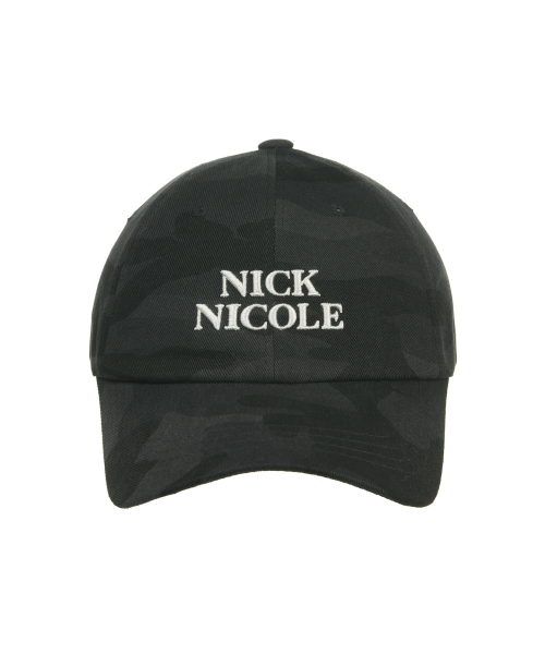 MINI ORIGINALS NICOLE BALL CAP_CAMO BLACK