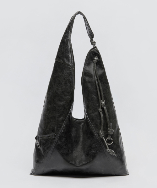 Knotted layer bag(Ash grey)_OVBAX26208PUG