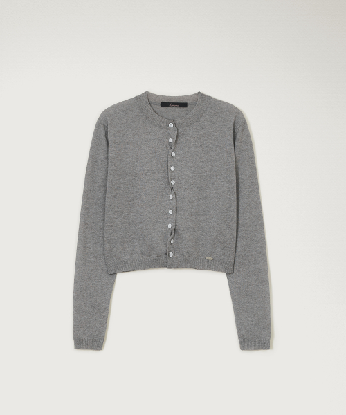 Enzo Cardigan MelangeGrey