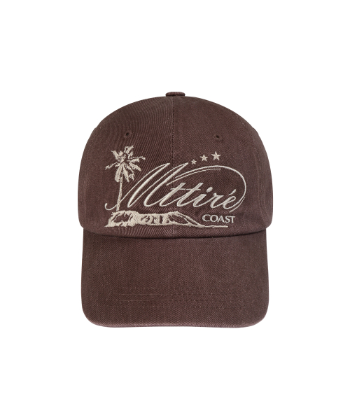 COAST WASHED CAP / Brown