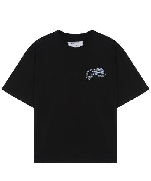 CAPRI SOUVENIR T-SHIRT / Black