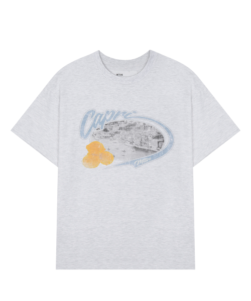 CAPRI COAST T-SHIRT / Light melange