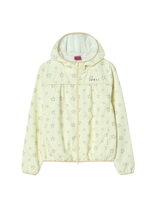 SHIRRING WINDBREAKER YELLOW