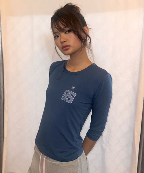 95 BASIC L/S BLUE