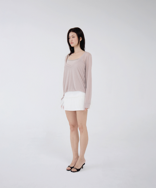CLOUD V-NECK OATMEAL