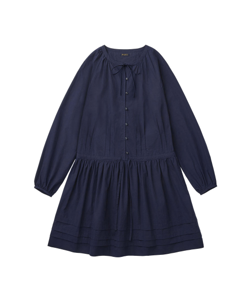 PINTUCK DRESS - 2 colors