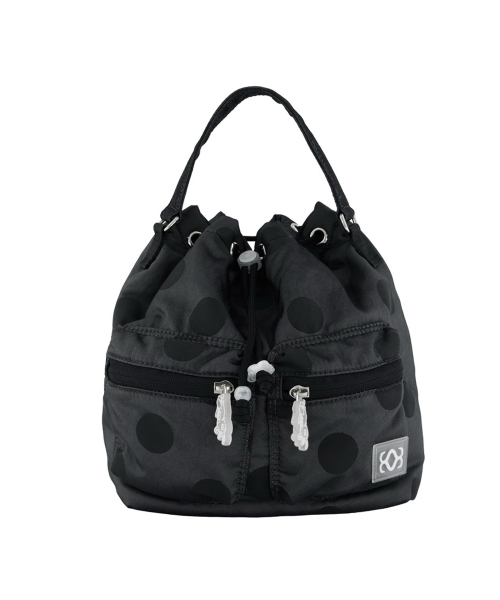 Dotty Bucket Bag (Black)