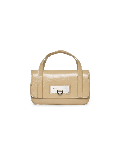 MULTI-POCKET MINI CROSS BAG IN LIGHT YELLOW