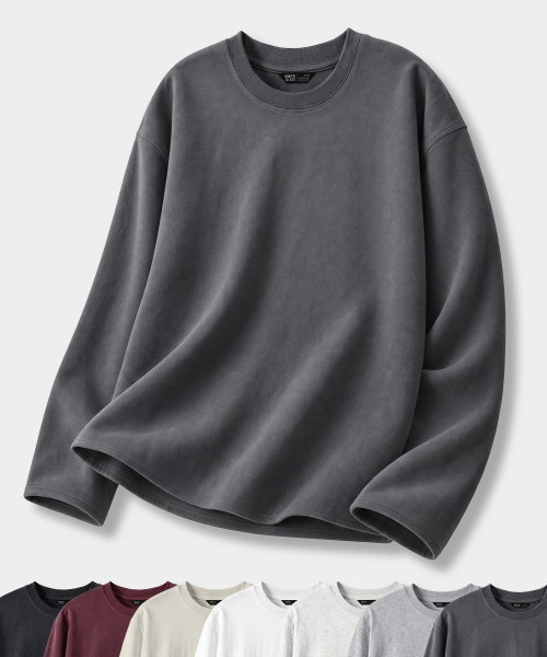 EVERYONES SINGLE STITCH LONG SLEEVE T-SHIRT_8 COLOR