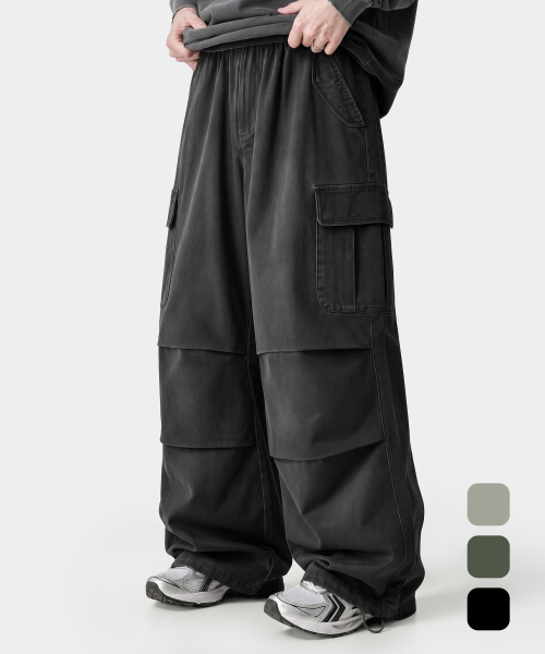 M65 PARACHUTE CURVED PANTS_COTTON 3 COLOR