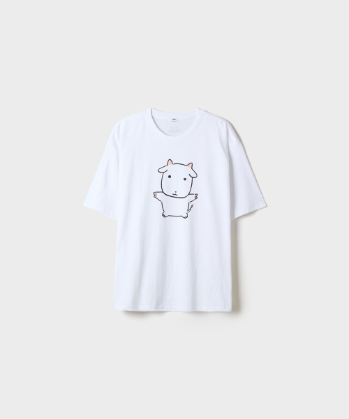 [가나디] 별자리 반팔 티셔츠(Beige)_SPRLG49U01