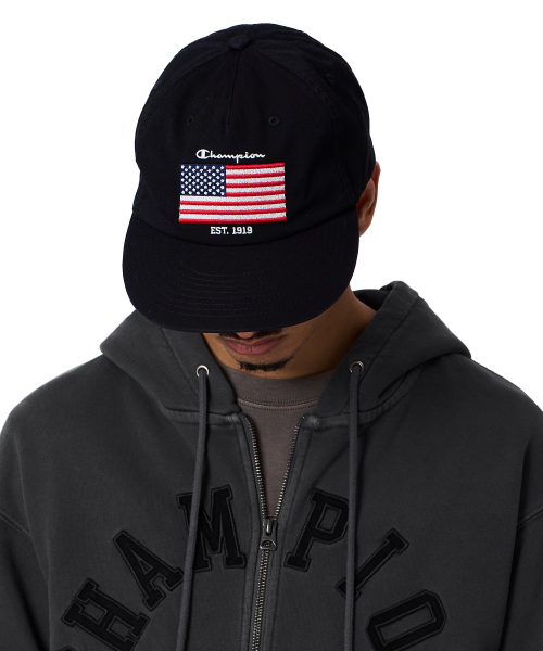 USA 로고 볼캡 Black