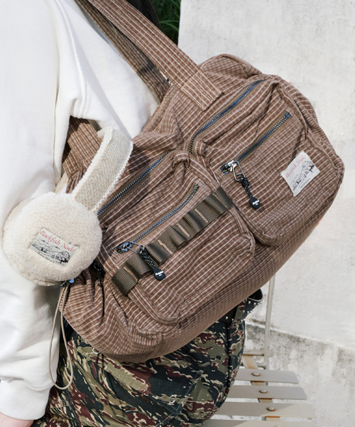 CHECK BOWLING BAG - 2 colors