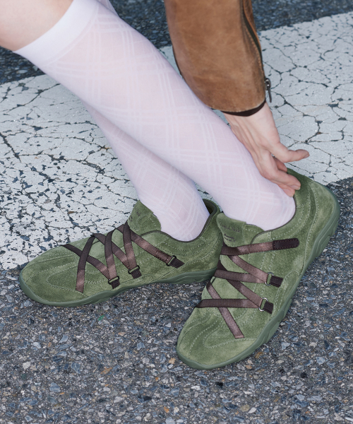 ZANE X-STRAP SNEAKERS(SUEDE) - 5 colors