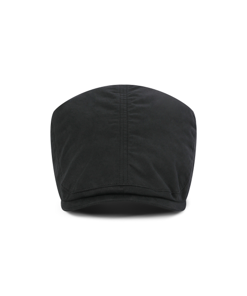 Logo panel hunting cap BLACK