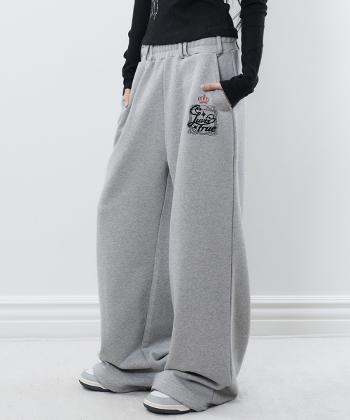 RL LAYERED ANGEL TRAINING PANTS(GRAY)