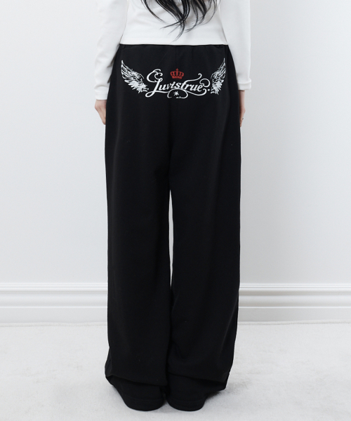 RL LAYERED ANGEL TRAINING PANTS(BLACK)