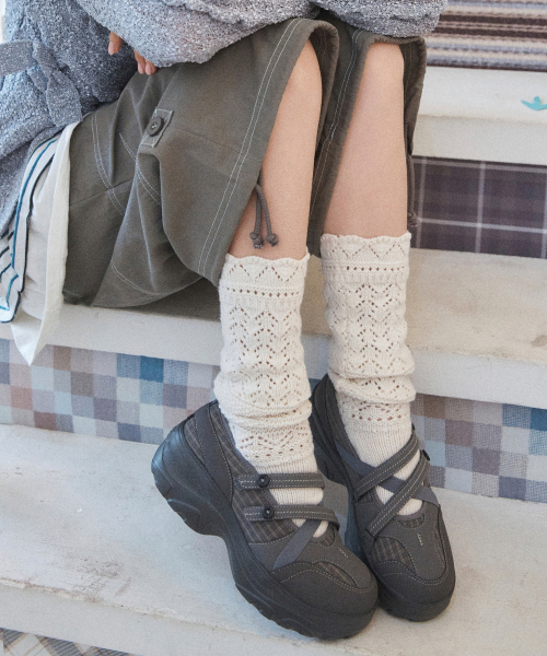 OTZ X An Eun-Bin Lomita S2 Platform Banding Gray OZSQGA353G