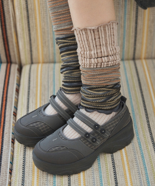 [OTZ X Ahn Eun-bin] Lomita S2 Platform Strap Gray OZSQGA354G