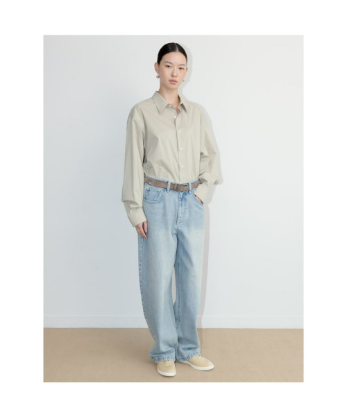 [Unisex] Aperture Classic Shirt Beige (TA6764U01A)