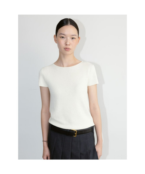 Cambio Knit Top Ivory (TA6751A040)