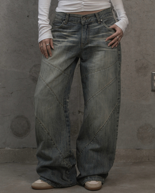 Curved Panel Denim