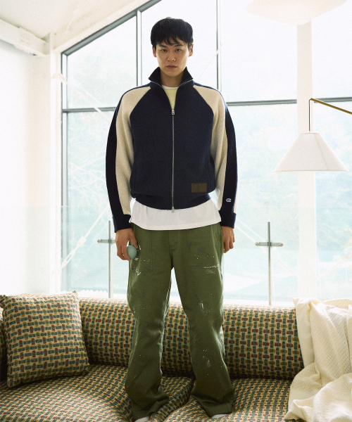 헤리티지 페인티드 퍼티그 팬츠 Olive