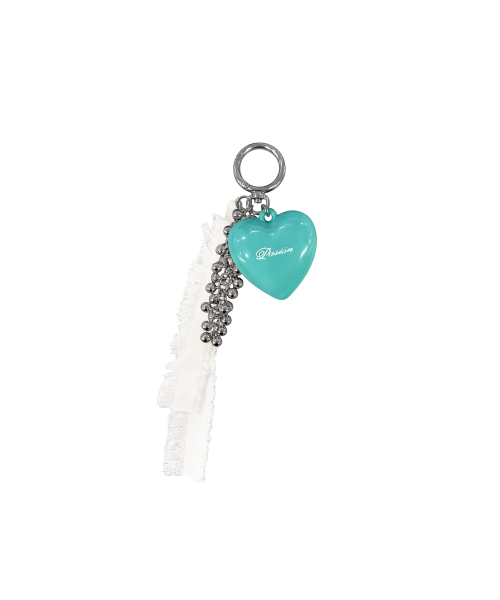 Roselle Charm Keyring _Mint