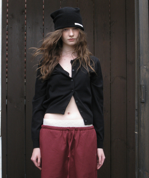 Liddle round cardigan - Black