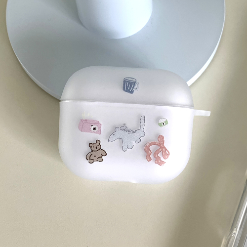 삐뚤 빼뚤 에어팟 버즈 케이스
