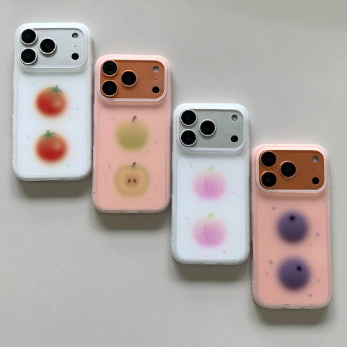 Blur Fruits Translucent Phone Case