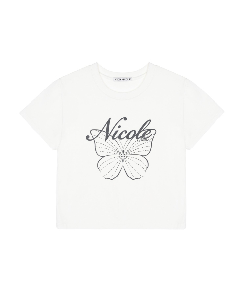 NICOLE BUTTERFLY CROP TOP_WHITE
