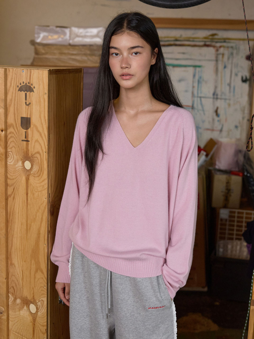 V-Neck Knit Pullover MU2678PO804M