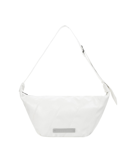CRYSTAL PANEL HOBO BAG_IVORY