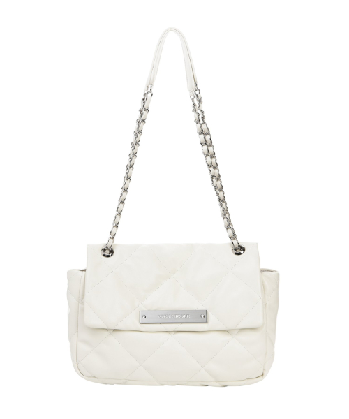CRYSTAL CLASSIC CHAIN BAG_CREAM
