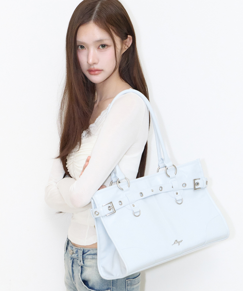 OV BIG SHOULDER BAG SKY BLUE