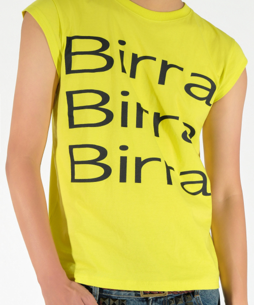 birra t-shirt (lime yellow)