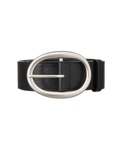 BIG BUCKLE BELT IN BLACK