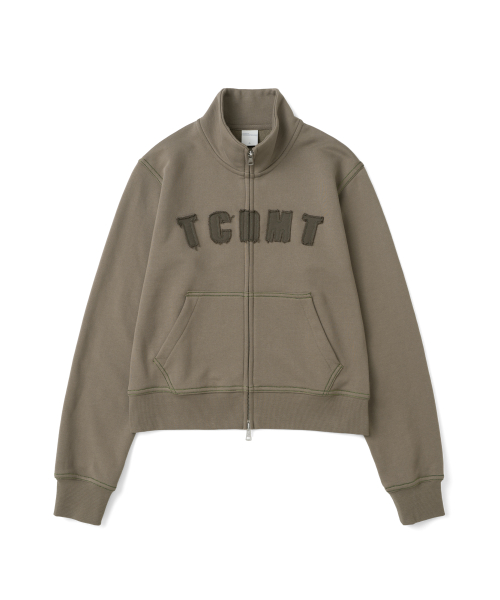 TCM tcdmt half neck zip-up (vintage brown)