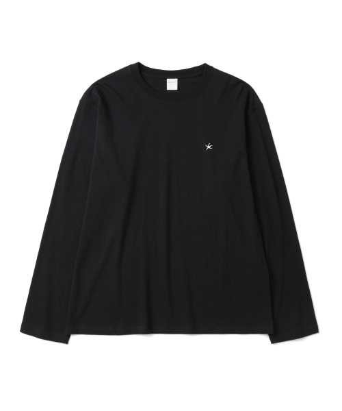 TCM starfish mini logo long sleeve (black)