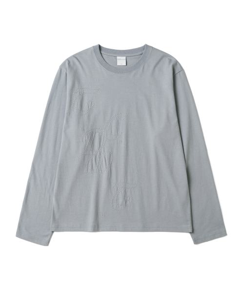 TCM satellite long sleeve (light grey)