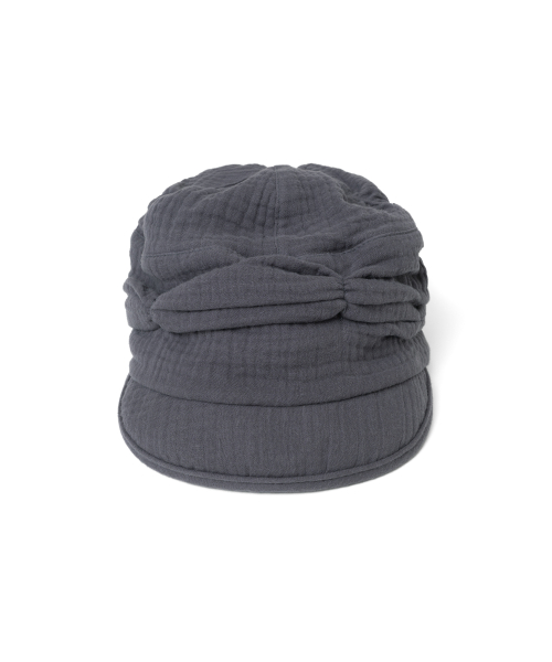 TCM shirring belt cap (charcoal)