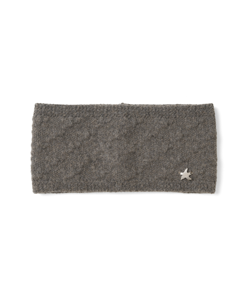 TCM cross knit head band (brown)