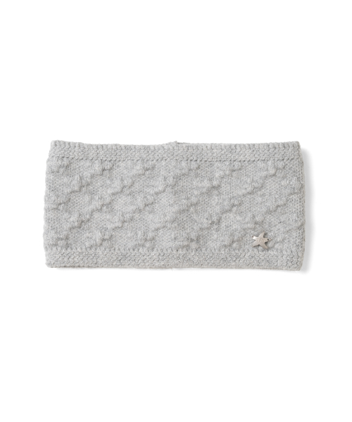 TCM cross knit head band (grey)