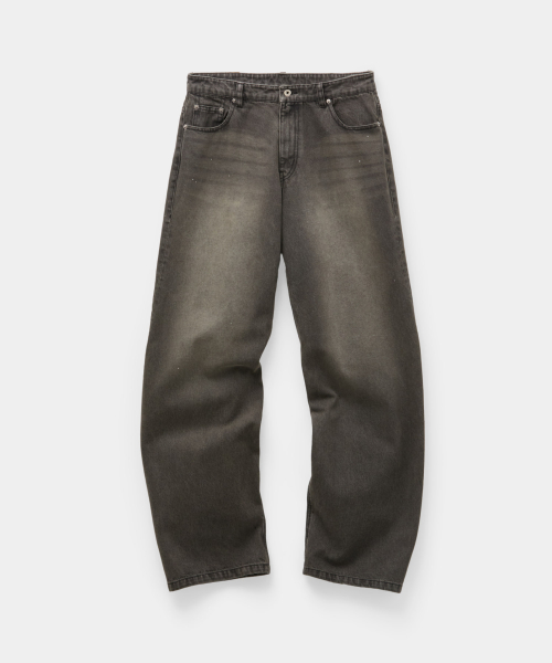 Back Side Washed Brown Jeans (Washed Brown)