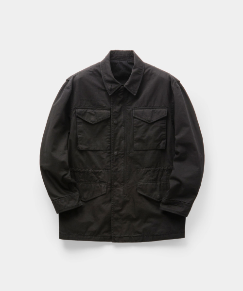 Washed Cotton M51 Field Jacket (Black)