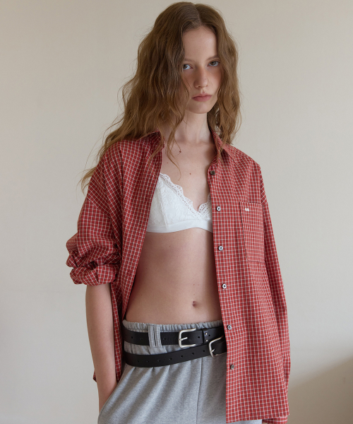 Dumbo check shirt - Red