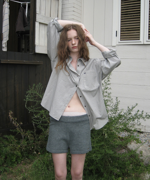 Dumbo check shirt - Mint